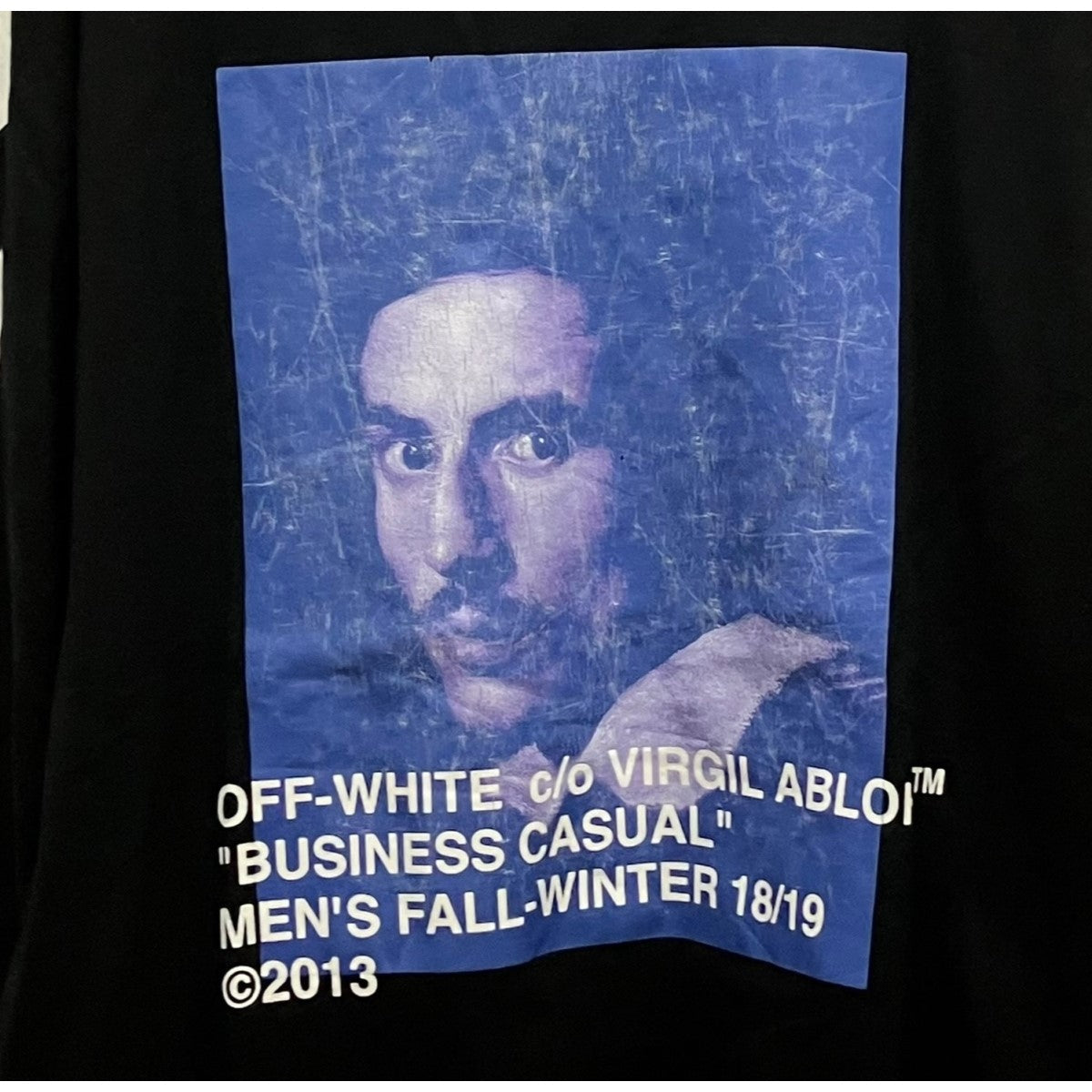 Off-White Graphic Top Black - Pre-owned
