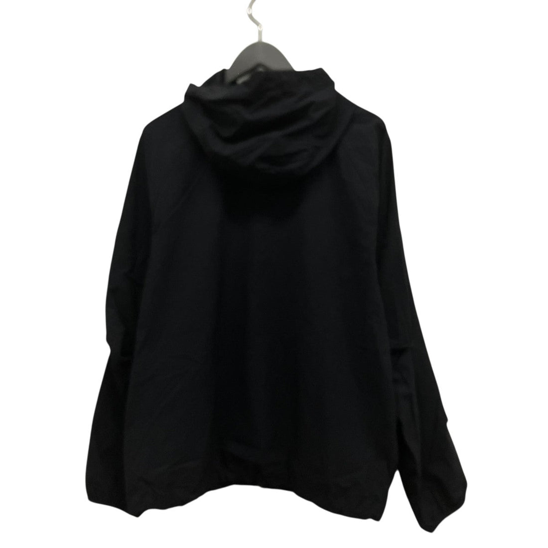 Nike Hooded Zip Up Nylon Jacket Black