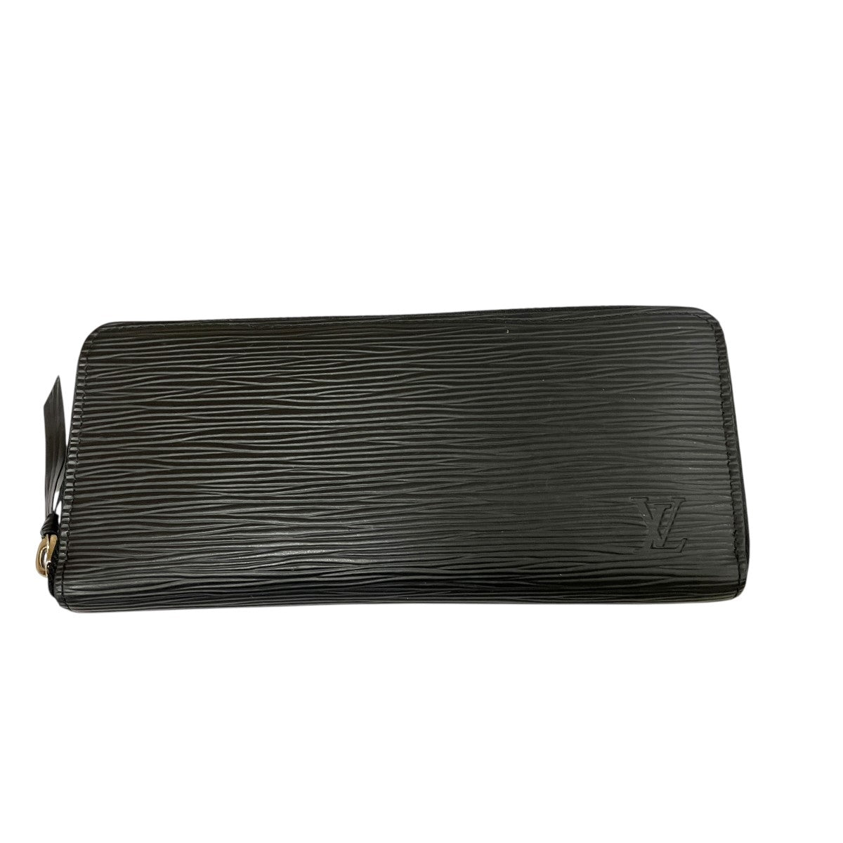 Louis Vuitton Portefeuil Clemence Long Wallet Black - Pre-owned