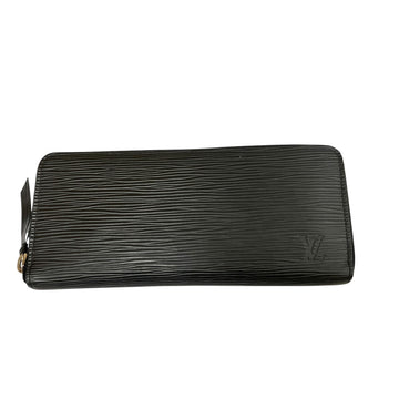 Louis Vuitton Portefeuil Clemence Long Wallet Black - Pre-owned