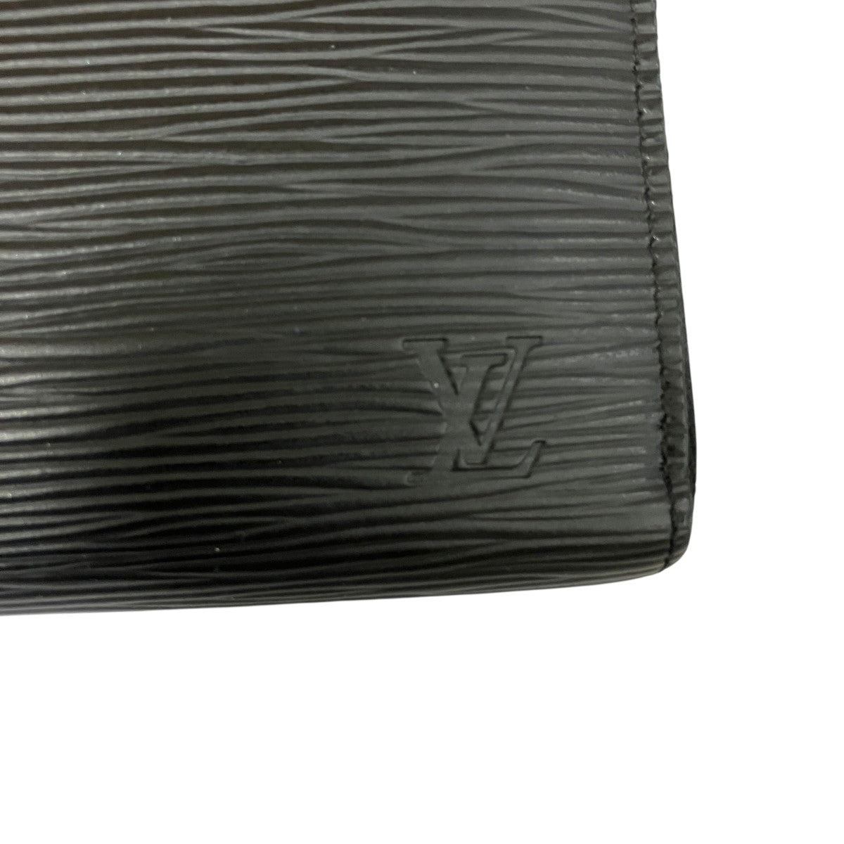 Louis Vuitton Portefeuil Clemence Long Wallet Black - Pre-owned