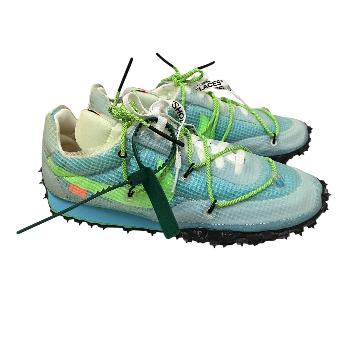 Nike x Off-White Waffle Racer Waffle Racer Sneakers Vivid Sky - Pre-owned