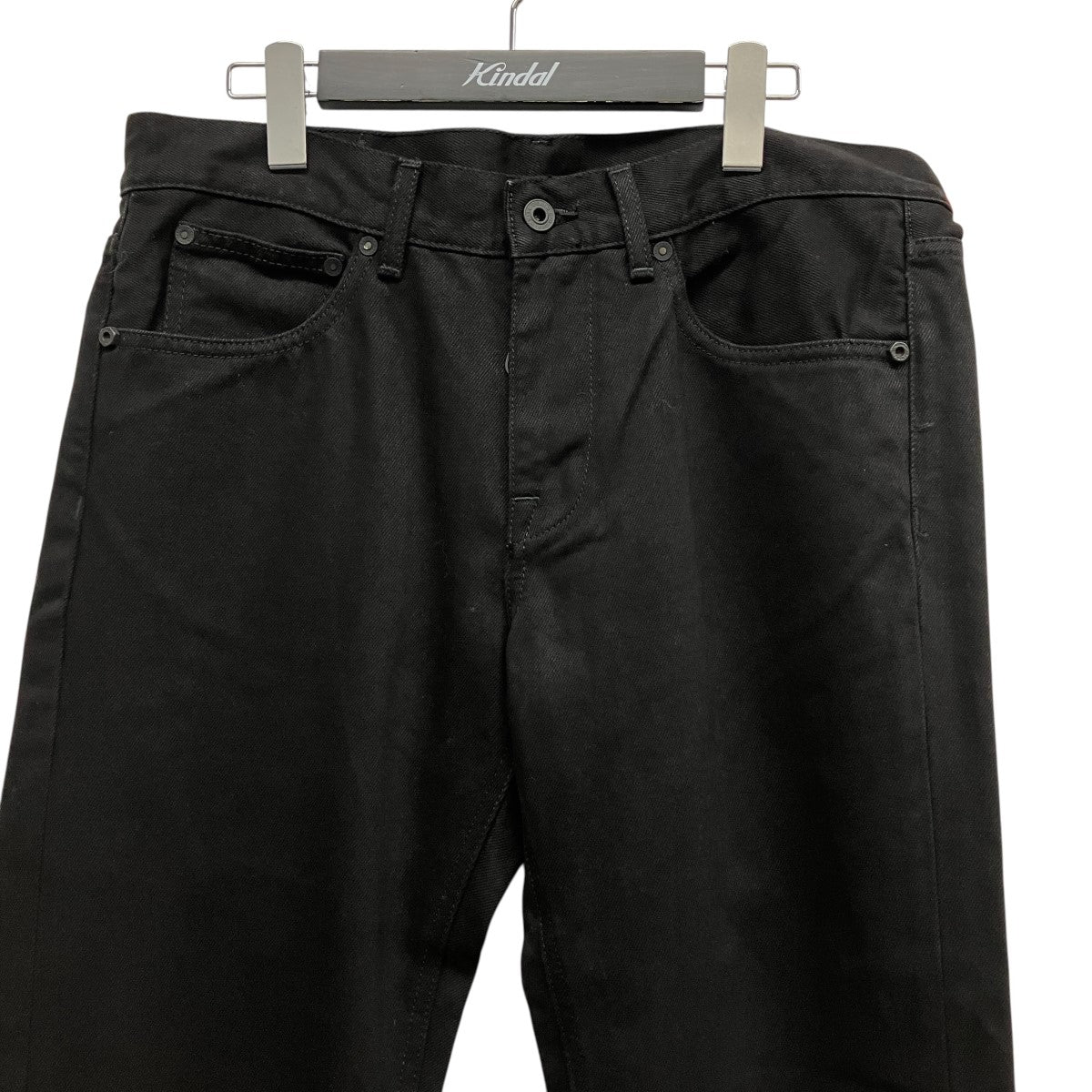 Off-White Bias Denim Pants Black - Pre-owned