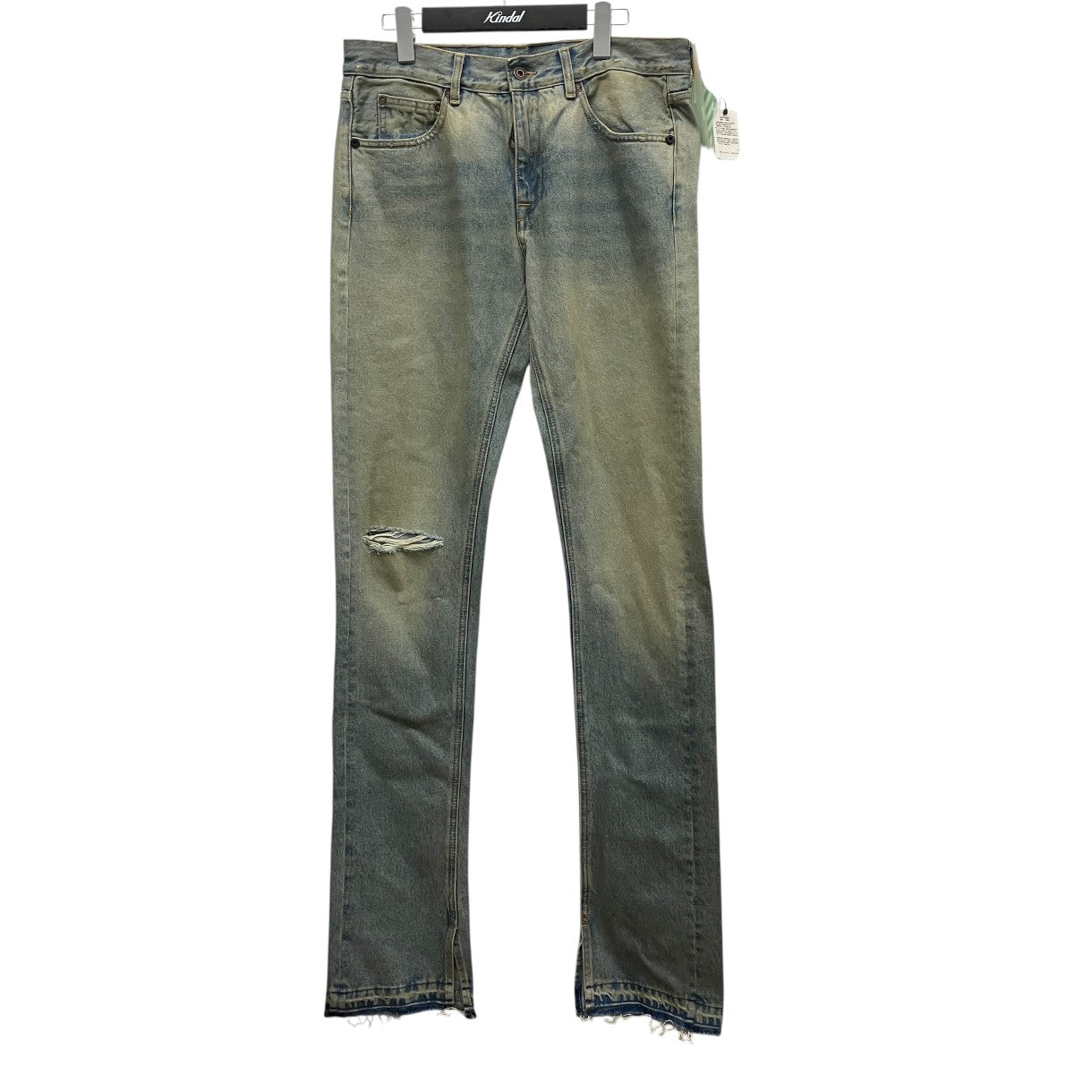 Off-White Bias Denim Pants Light Indigo - Pre-owned