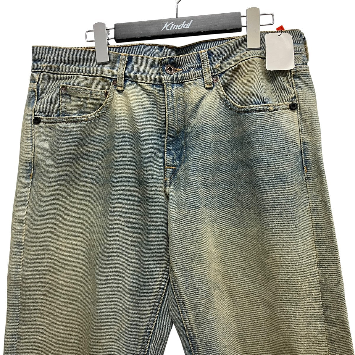 Off-White Bias Denim Pants Light Indigo - Pre-owned
