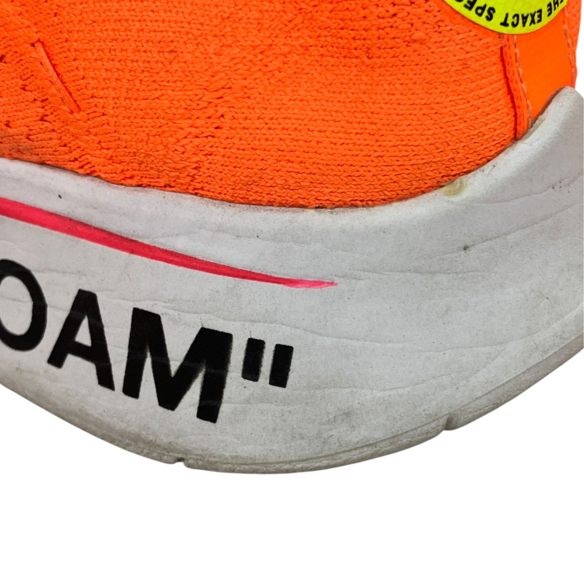 Nike x Off-White Zoom Fly Mercurial Flyknit Sneakers Orange - Pre-owned