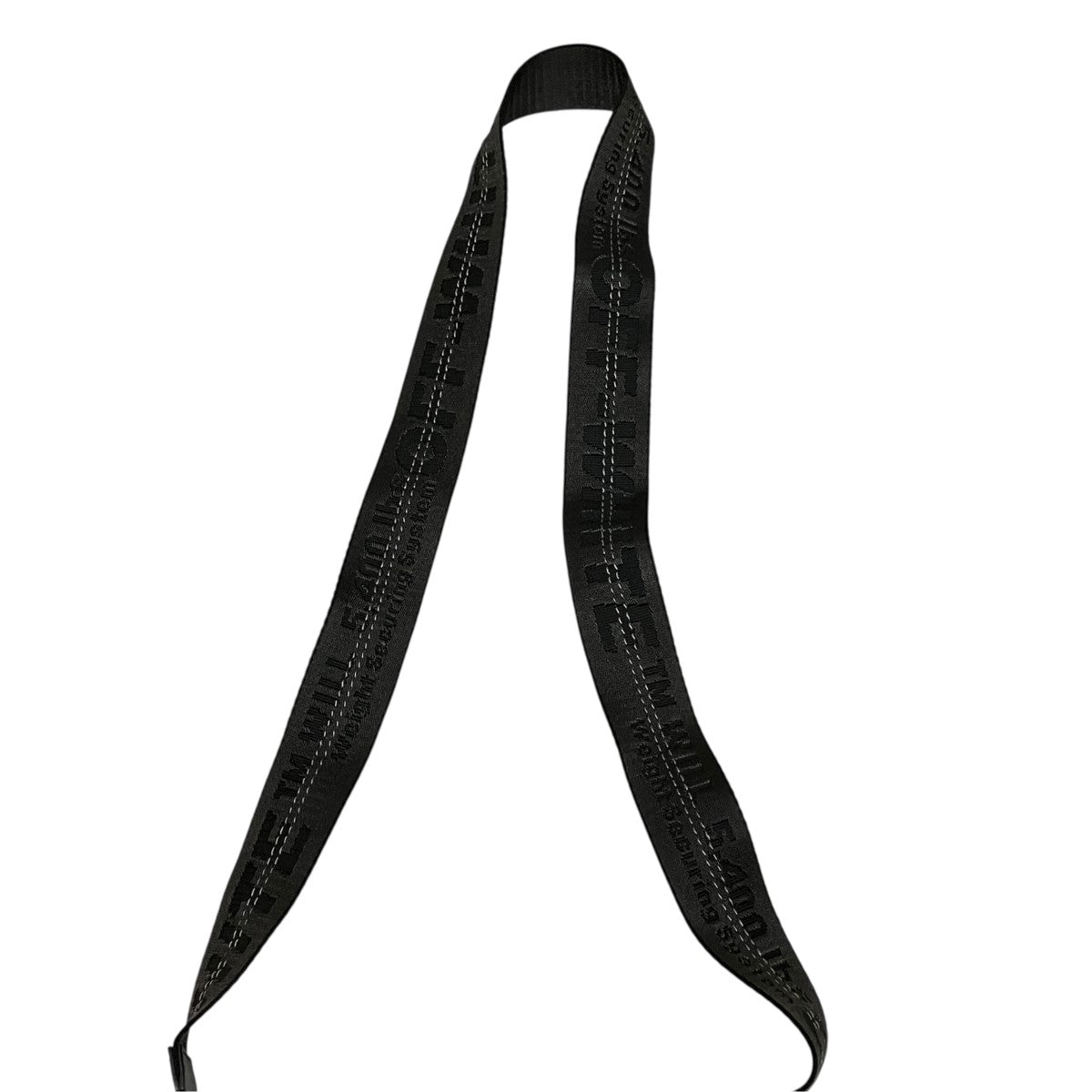 Off-White Mini Leather Shoulder Bag Black - Pre-owned