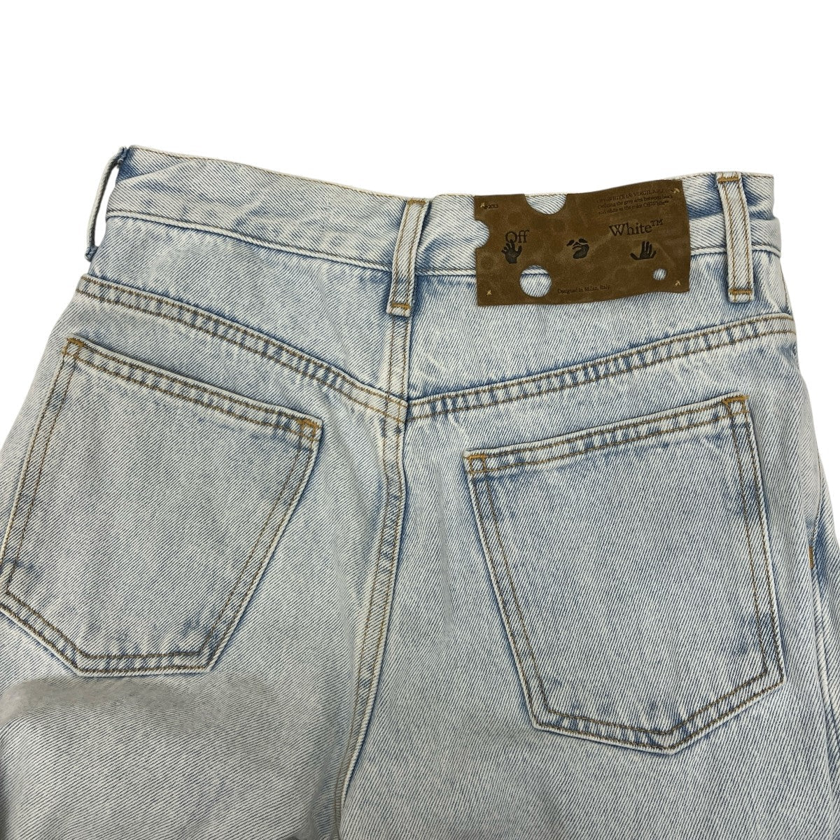 Off-White Ryusei Denim Pants Light Indigo - Pre-owned