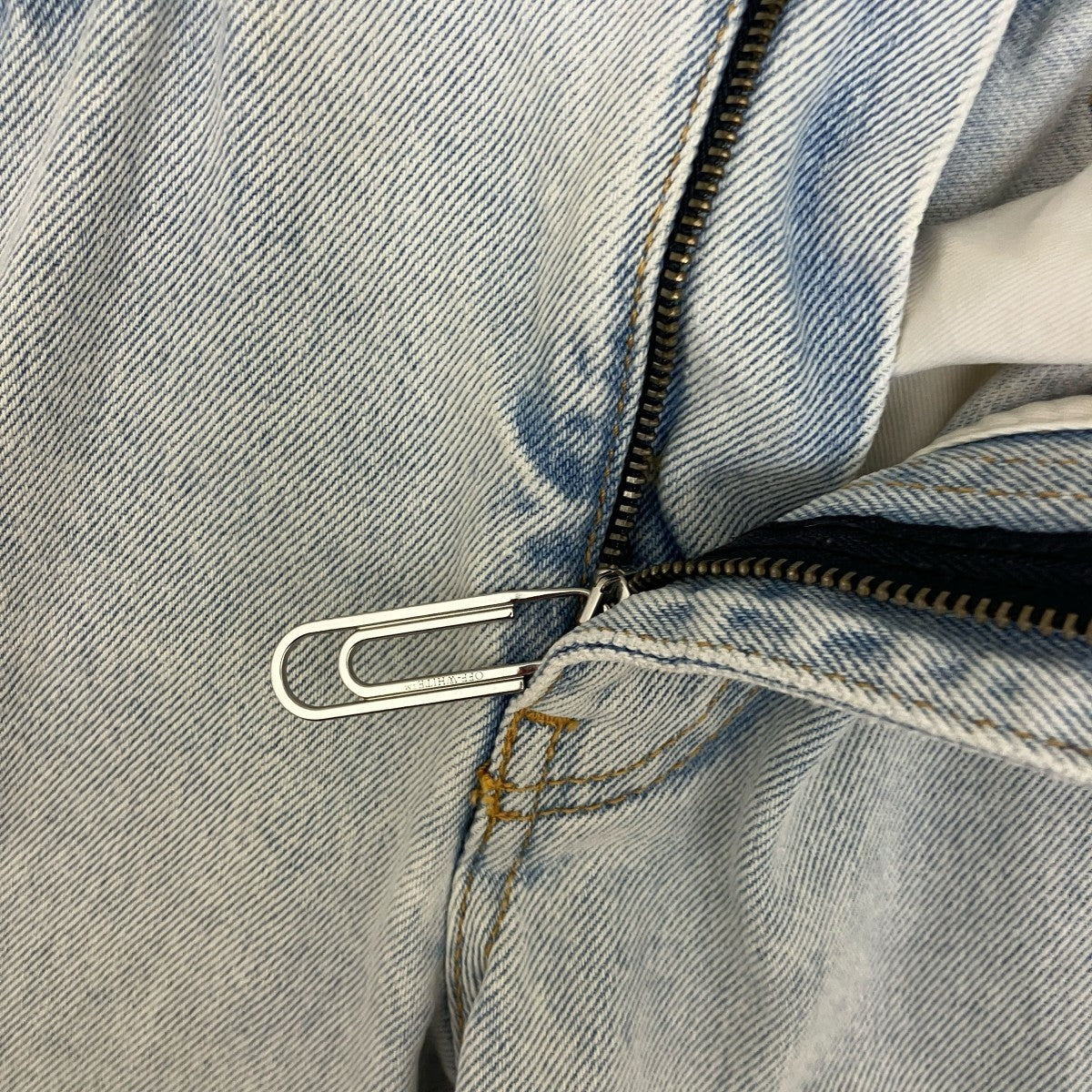 Off-White Ryusei Denim Pants Light Indigo - Pre-owned