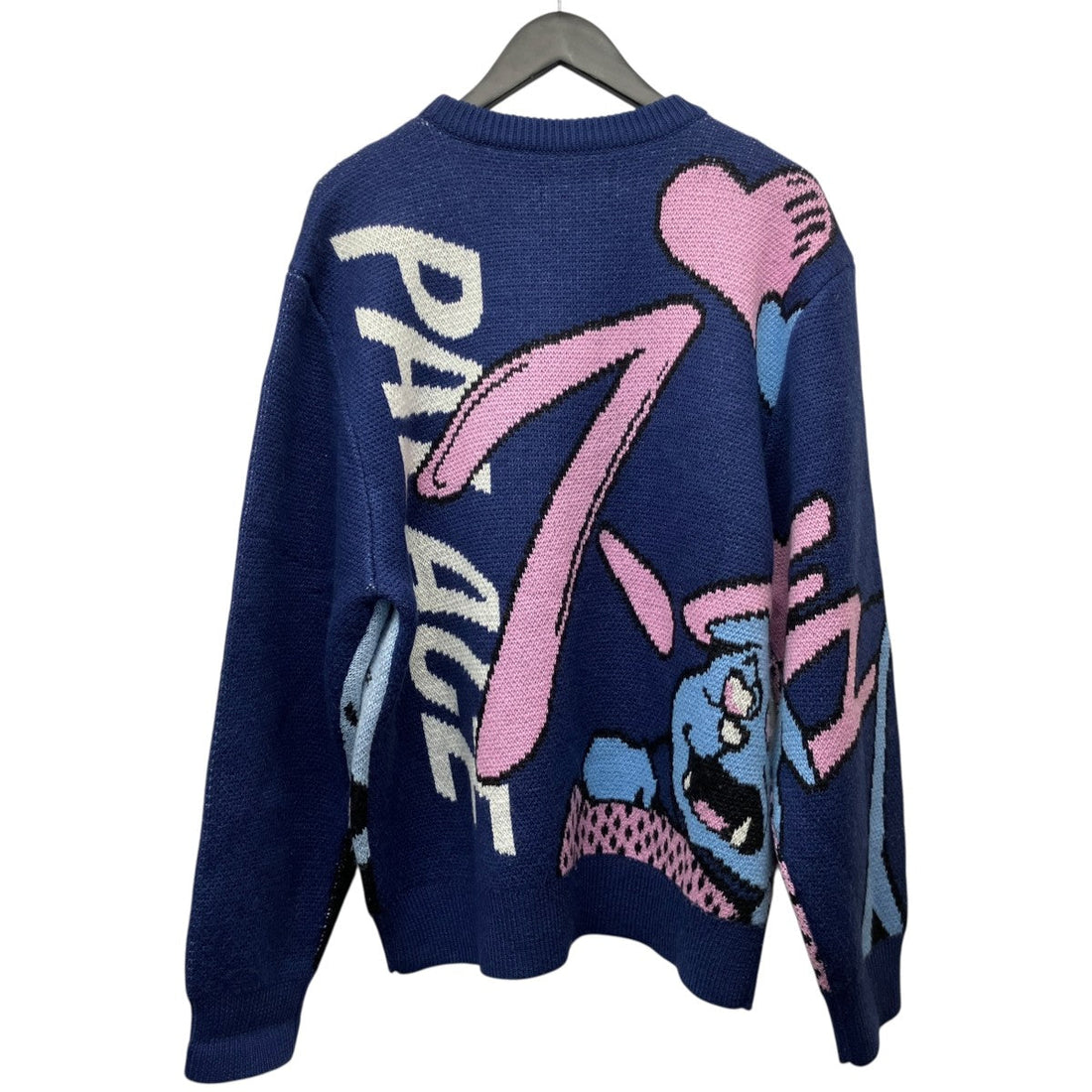 Palace Rear View Knit Navy Pink
