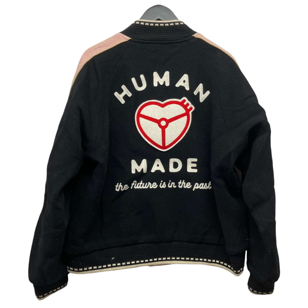 Human Made Car Club Reversible Padded Jacket Black Pink - Pre-owned