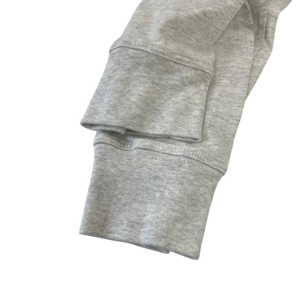 Off-White Double Sleeve Diagonal Cut Here Tee Long Top Gray - Pre-owned