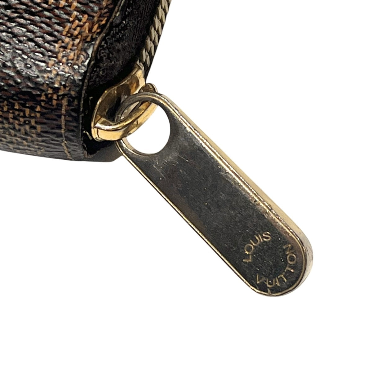 Louis Vuitton Damier Zippy Wallet Long Wallet Brown - Pre-owned