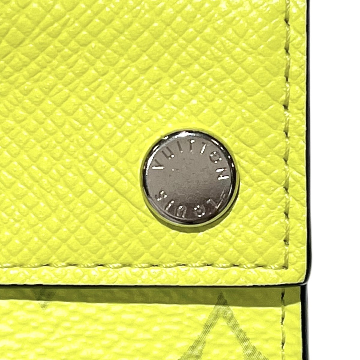 Louis Vuitton Taigarama Discovery Compact Wallet Compact Wallet Yellow - Pre-owned