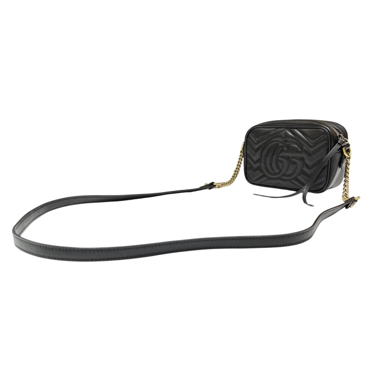 Gucci GG Marmont Mini Camera Bag Black - Pre-owned
