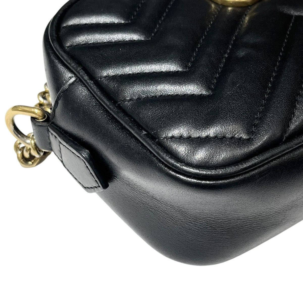 Gucci GG Marmont Mini Camera Bag Black - Pre-owned