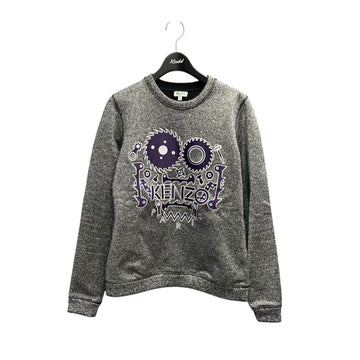 Kenzo Crewneck Sweatshirt Silver - Pre-owned