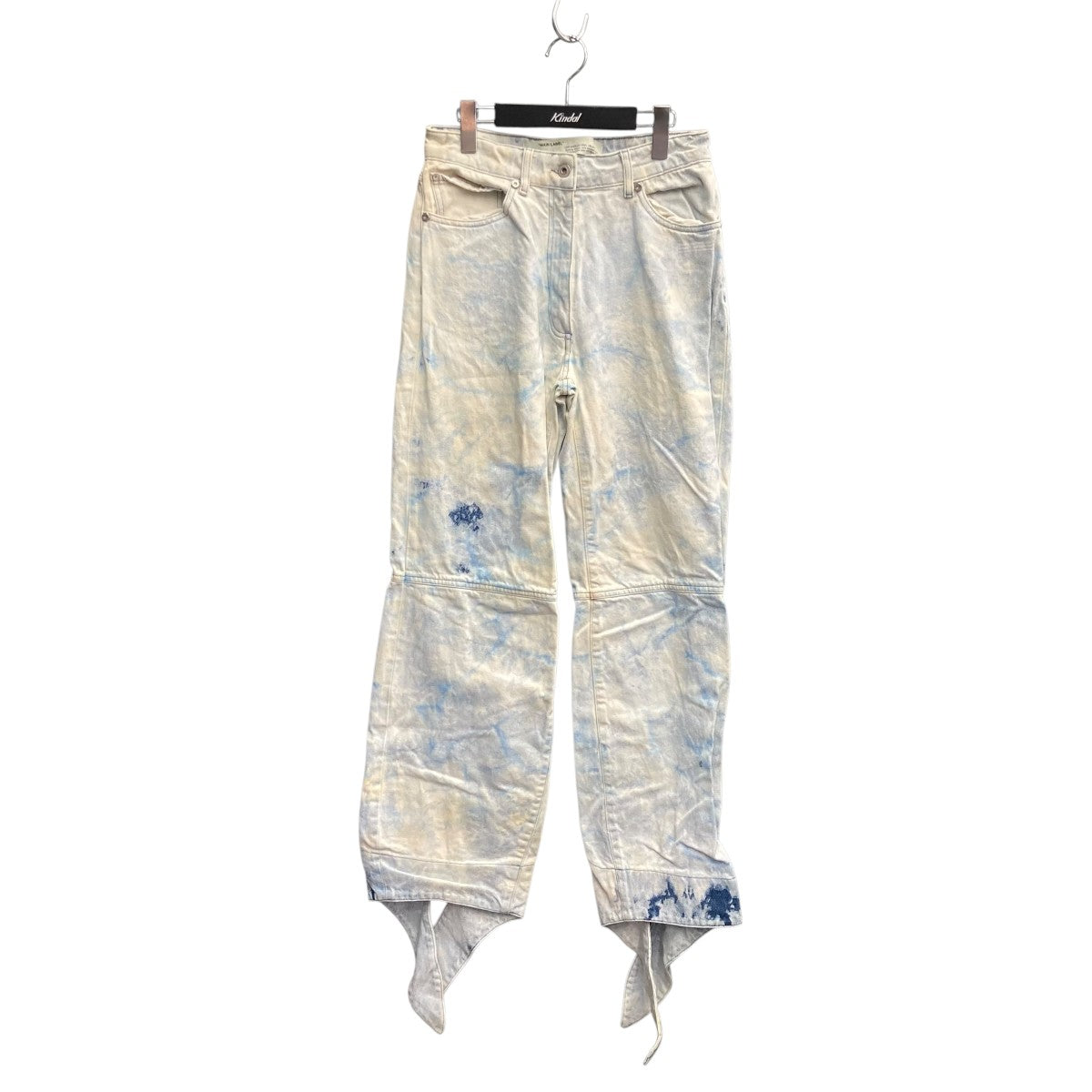 Off-White Denim Pants Indigo - Pre-owned