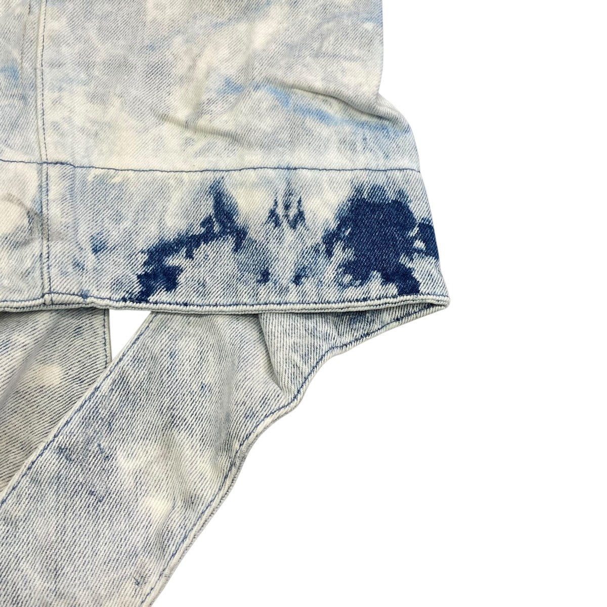 Off-White Denim Pants Indigo - Pre-owned