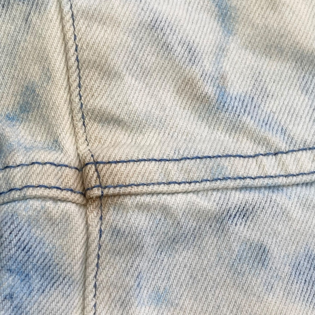 Off-White Denim Pants Indigo - Pre-owned