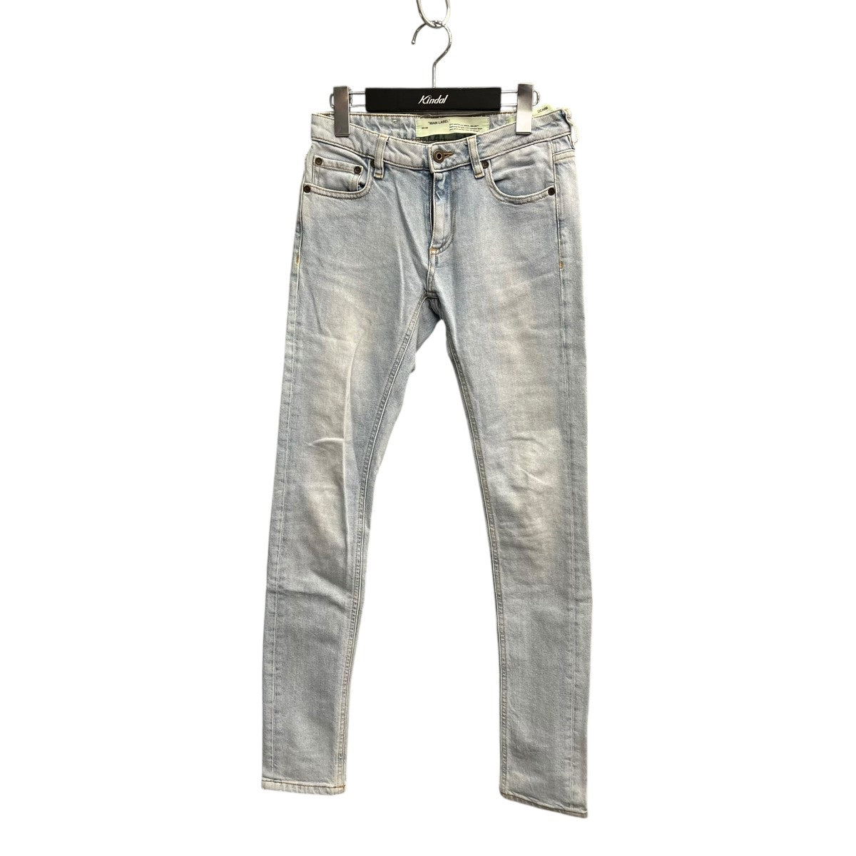 Off-White Denim Pants Indigo - Pre-owned