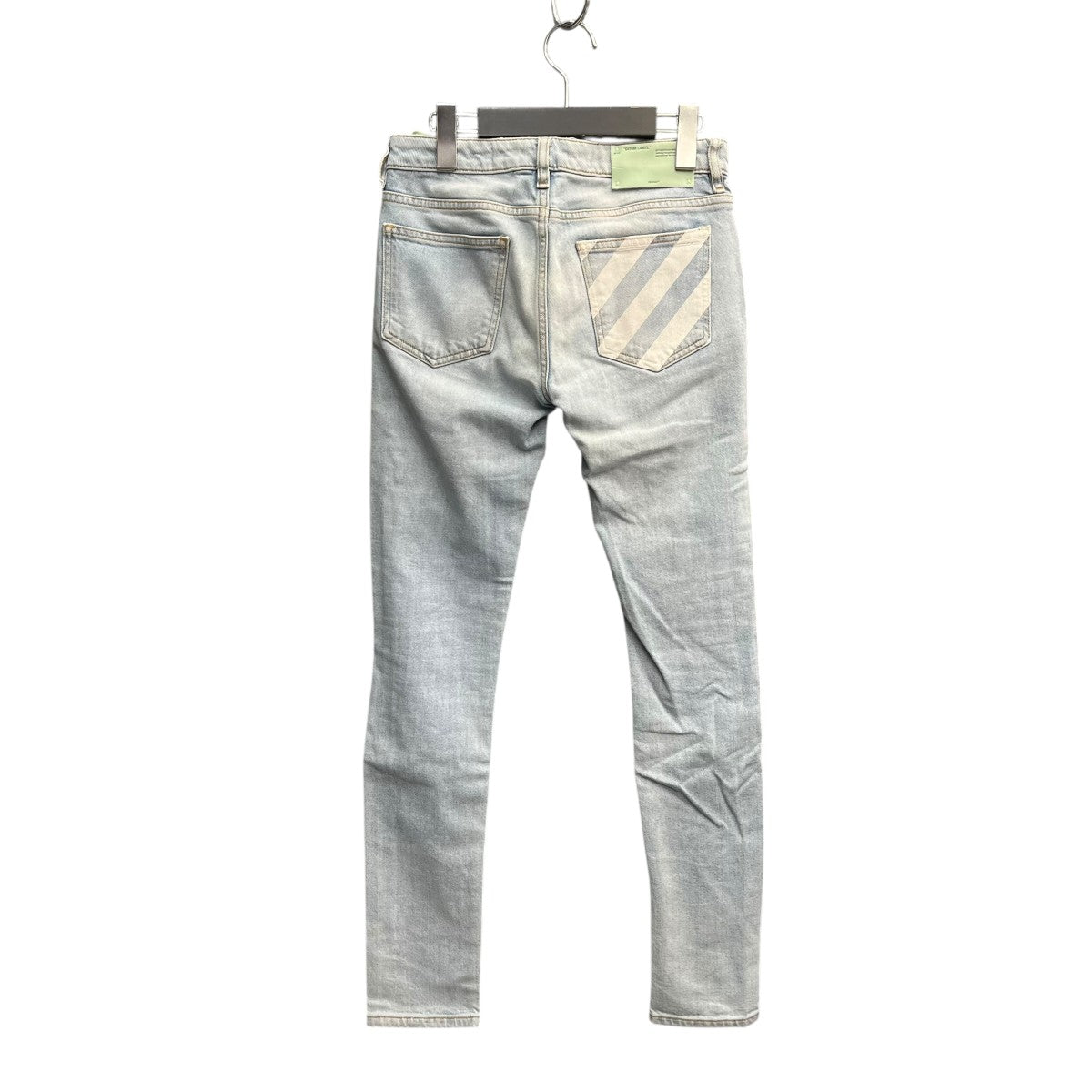Off-White Denim Pants Indigo - Pre-owned