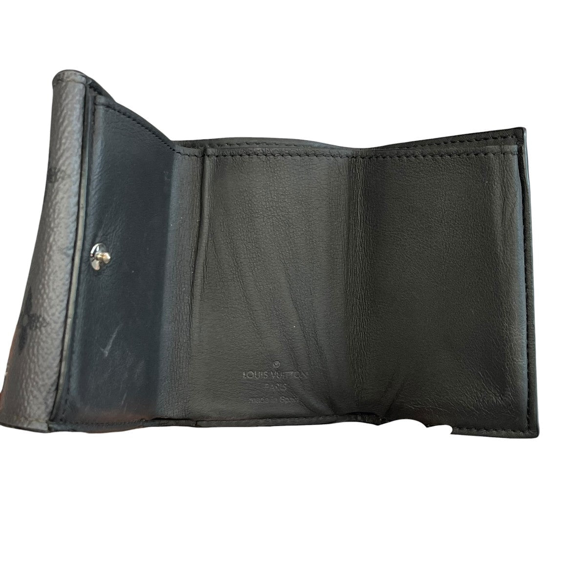 Louis Vuitton Discovery Compact Wallet Trifold Wallet Gray - Pre-owned