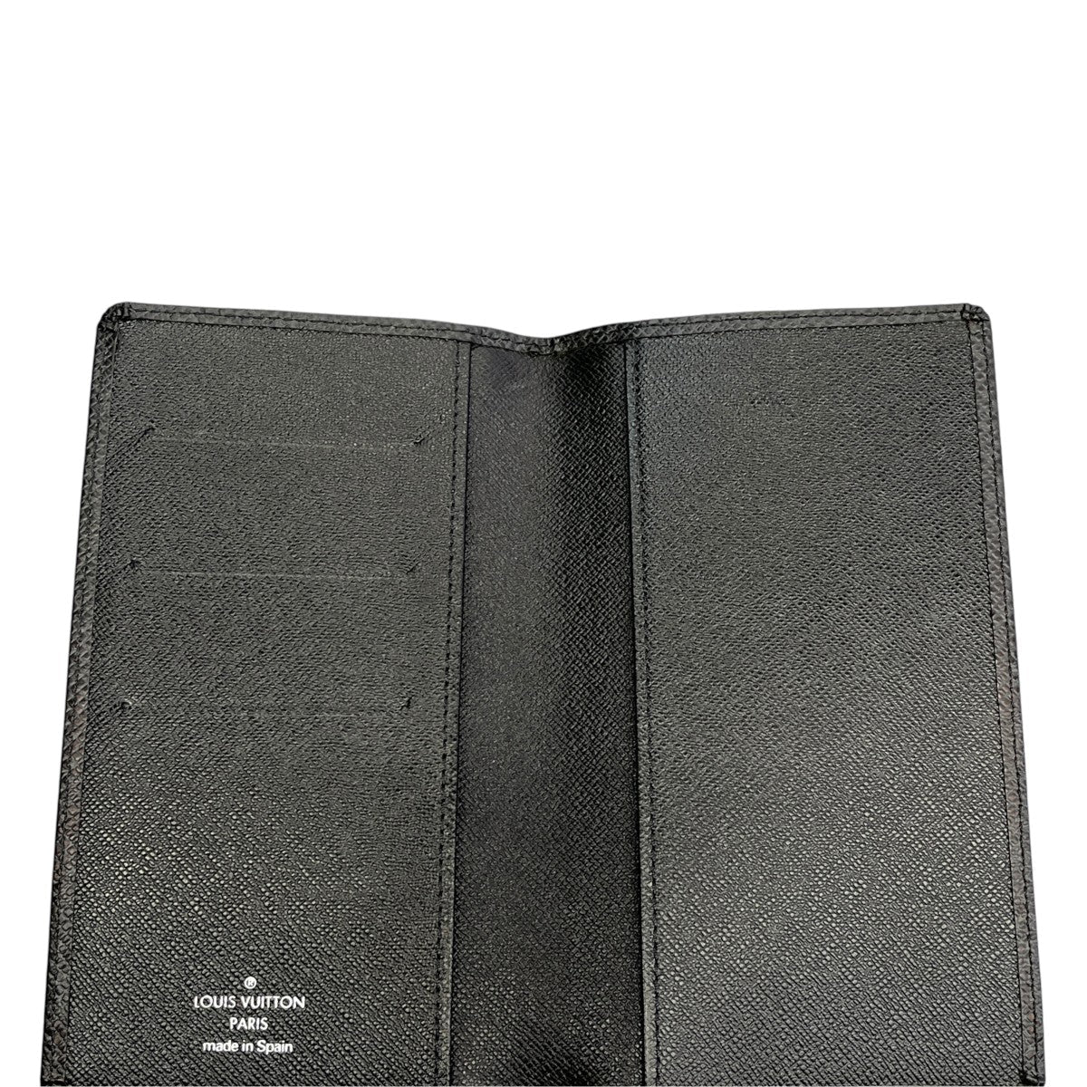 Louis Vuitton Taiga Agenda Posh Book Cover Black - Pre-owned
