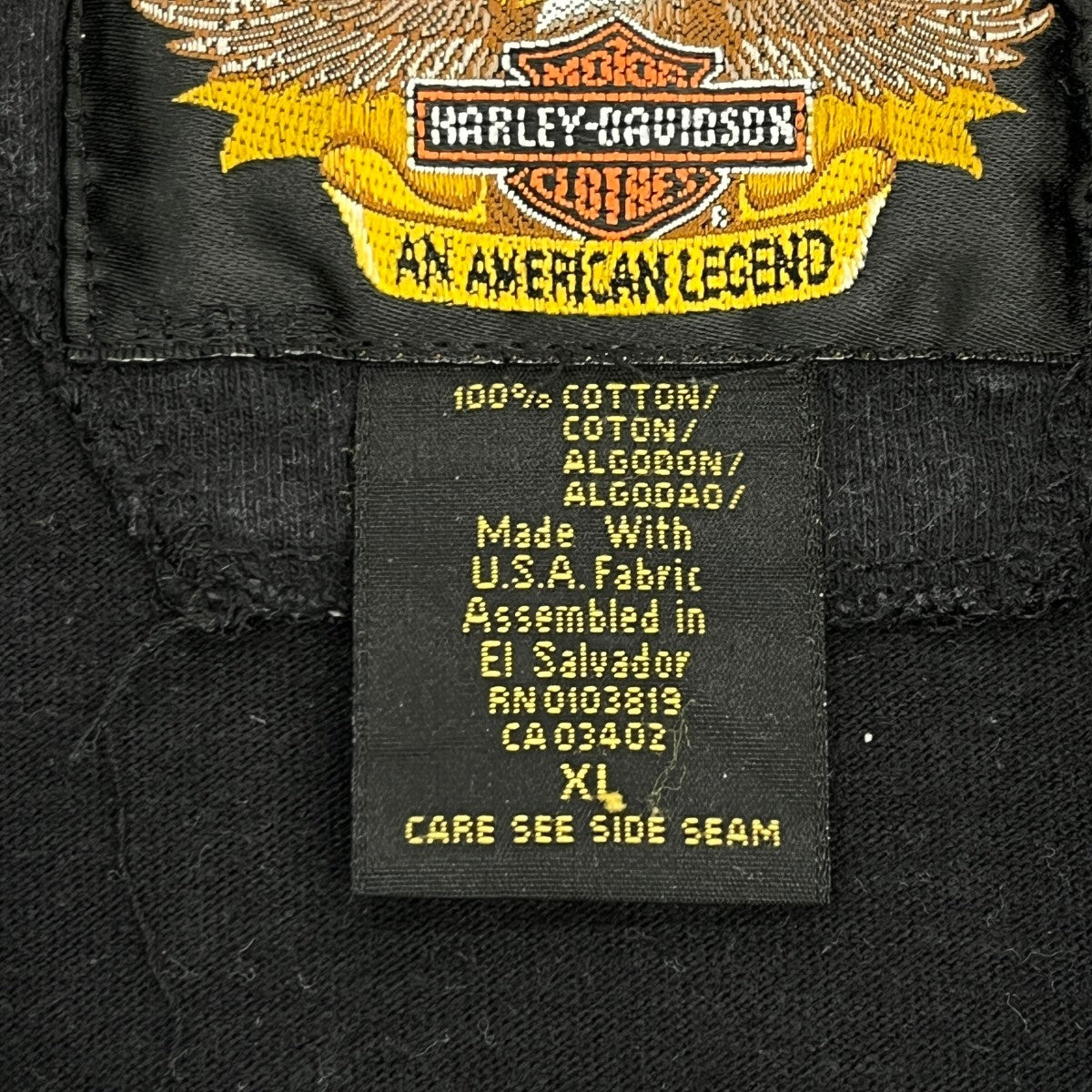 Harley-Davidson 00s Long Sleeve Tee Black - Pre-owned