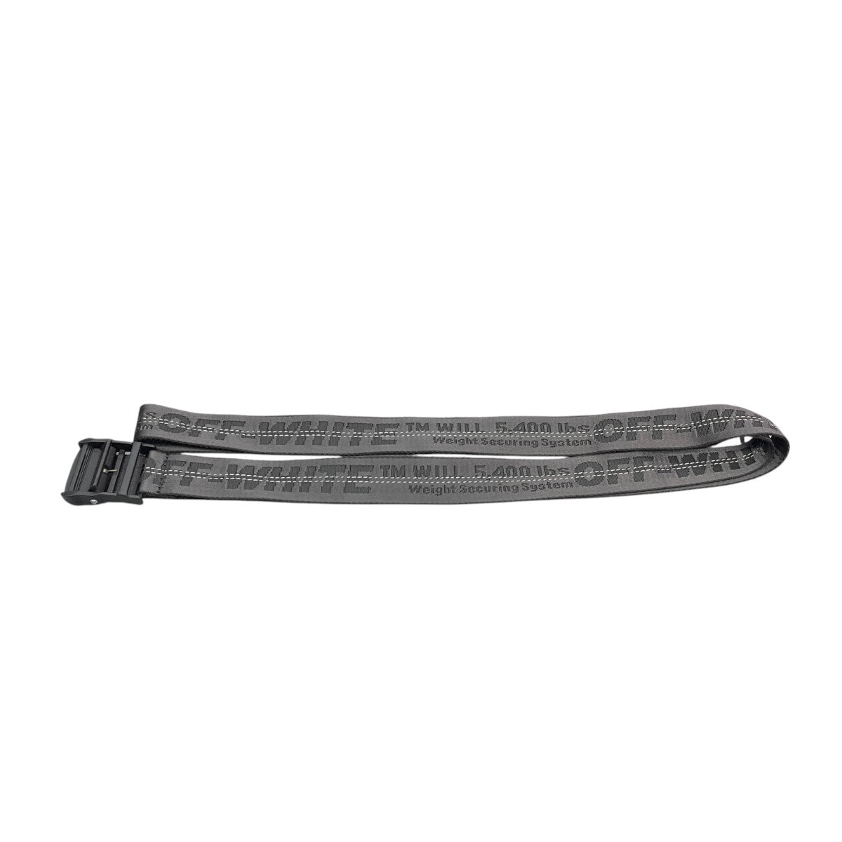 Off-White Carryover Industrial Beltcarryover Industrial Belt Black - Pre-owned