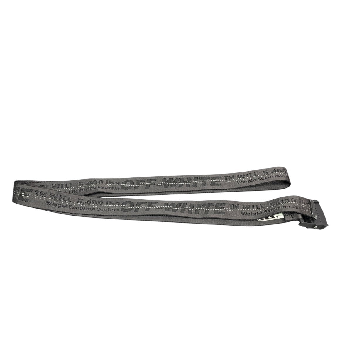 Off-White Carryover Industrial Beltcarryover Industrial Belt Black - Pre-owned