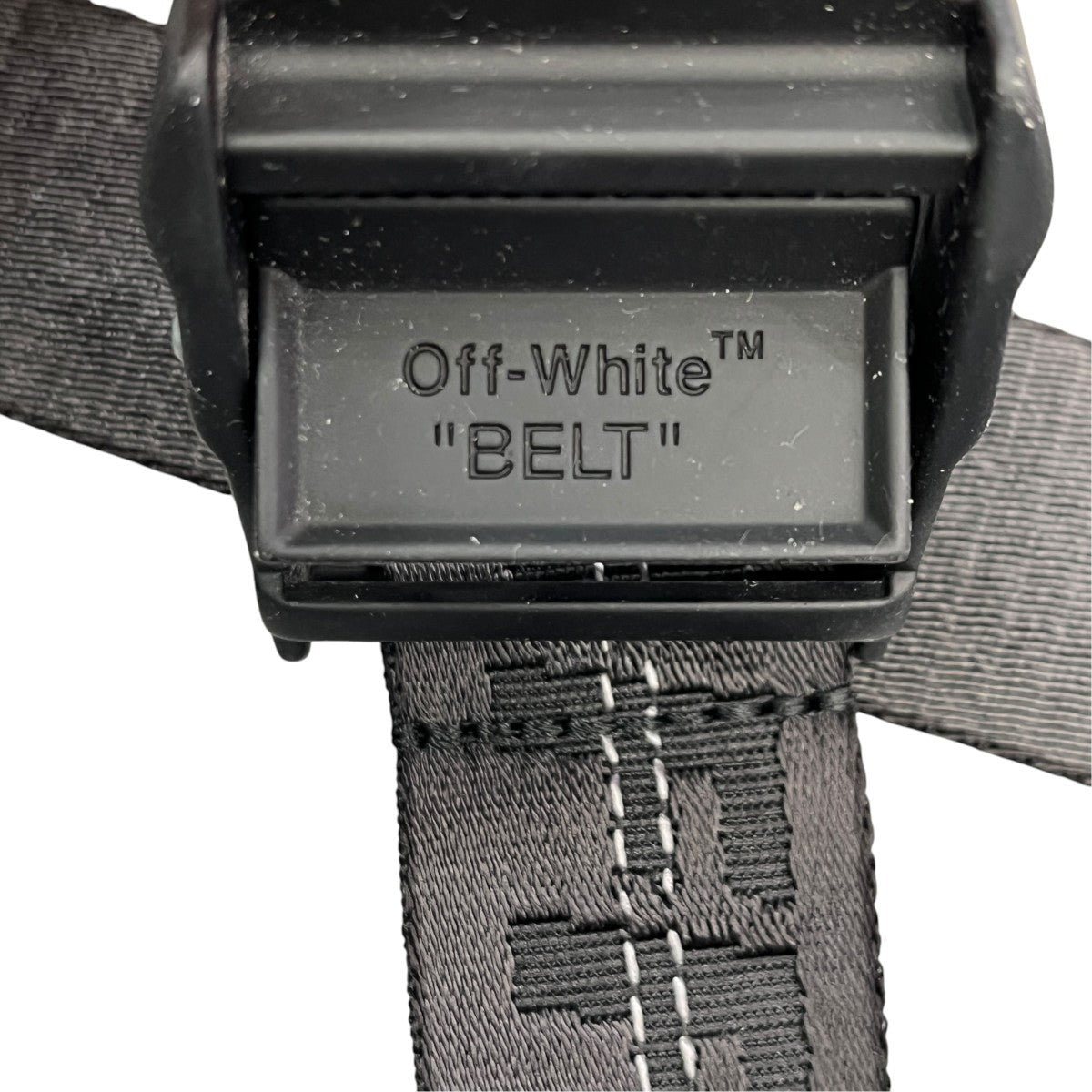 Off-White Carryover Industrial Beltcarryover Industrial Belt Black - Pre-owned