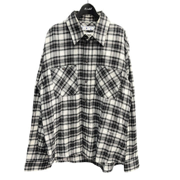 Off-White Mixed Colors Long Sleeve Check Shirt White/Black - Pre-owned
