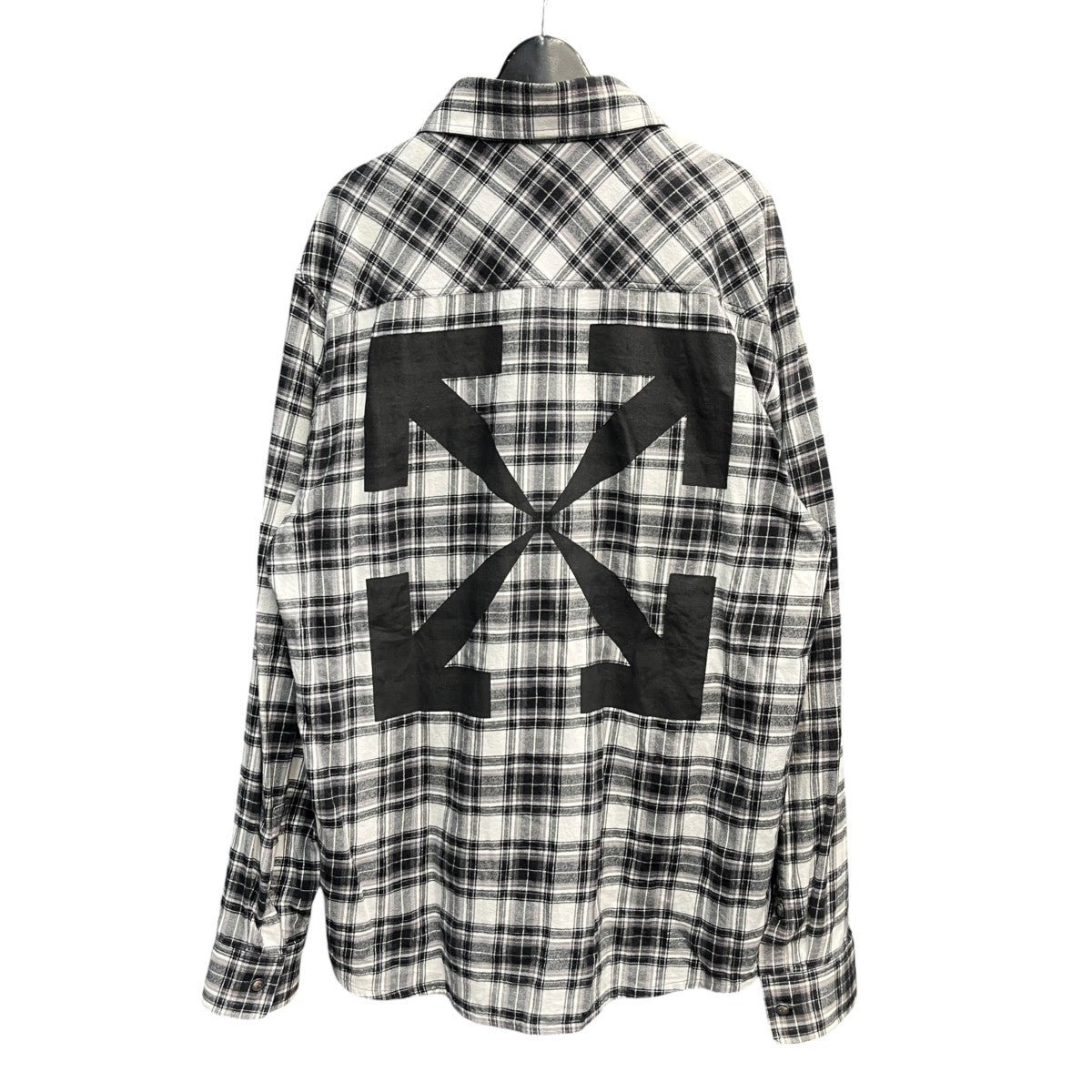 Off-White Mixed Colors Long Sleeve Check Shirt White/Black - Pre-owned