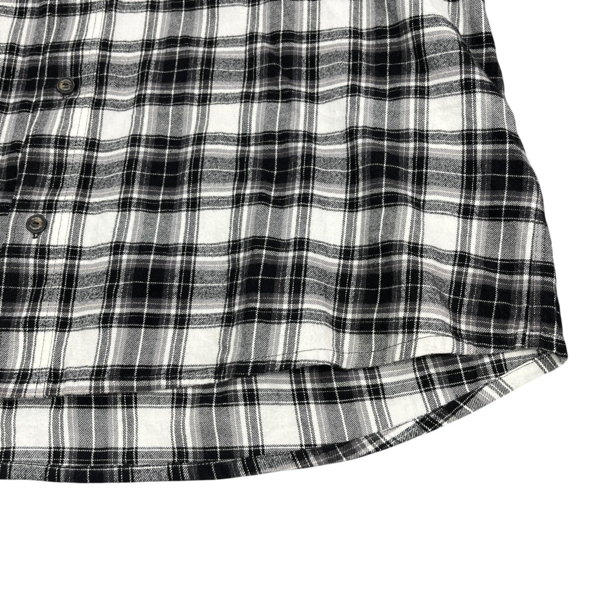 Off-White Mixed Colors Long Sleeve Check Shirt White/Black - Pre-owned