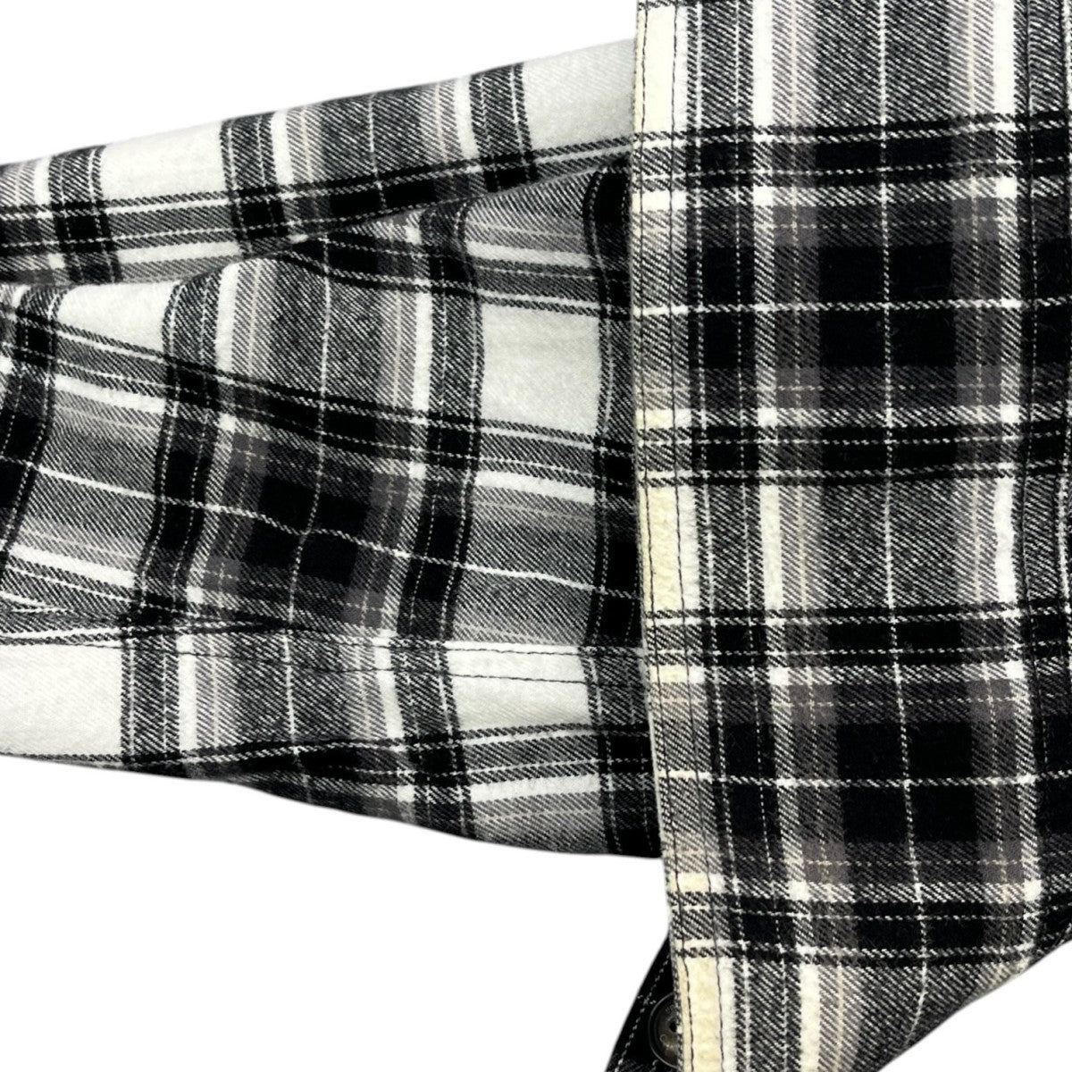 Off-White Mixed Colors Long Sleeve Check Shirt White/Black - Pre-owned