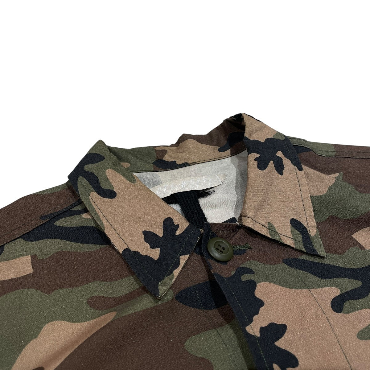 Off-White Shirt Long Sleeve Shirt Green - Pre-owned