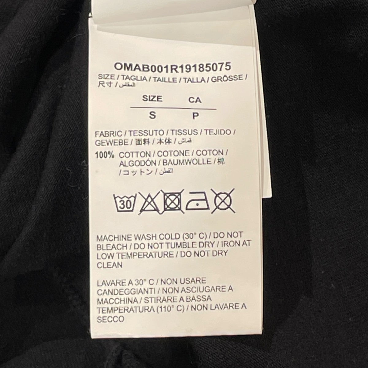 Off-White 3D Carryover L/S Tee Black - Pre-owned