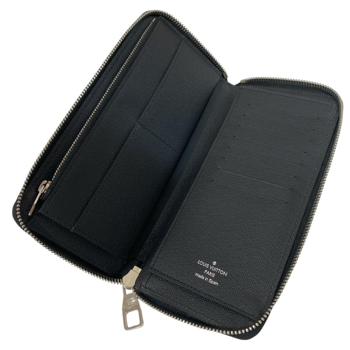 Louis Vuitton Zippy Wallet Vertical Black - Pre-owned