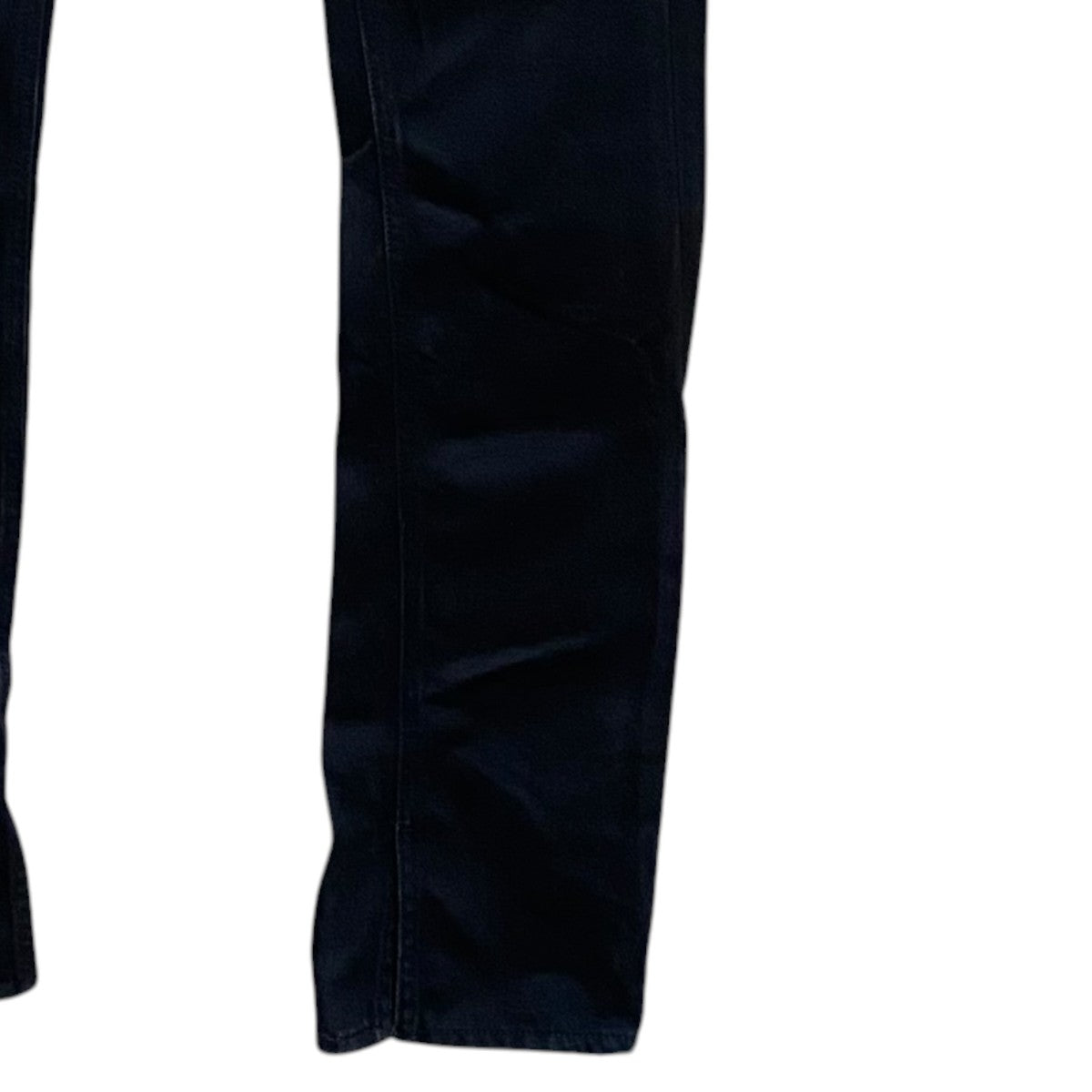 Off-White Bias Denim Pants Black - Pre-owned