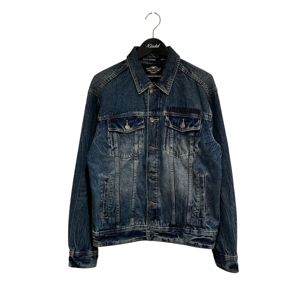 Harley-Davidson Eagle Denim Jacket Denim Jacket Indigo - Pre-owned