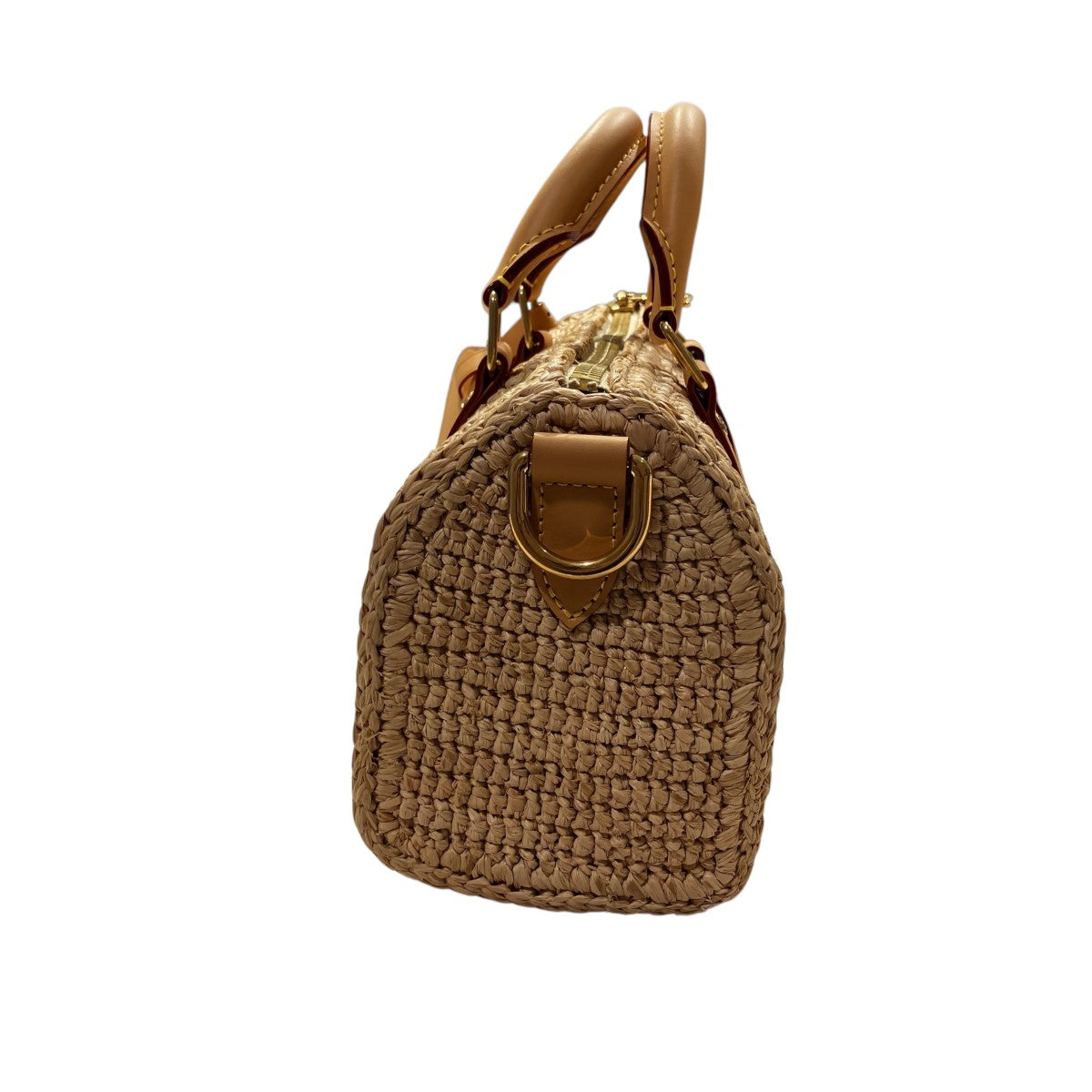 Louis Vuitton Keepall Bandouliere 25 Damier Raffia - Pre-owned