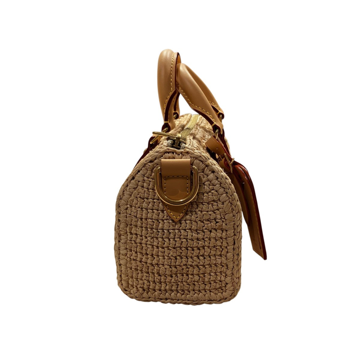 Louis Vuitton Keepall Bandouliere 25 Damier Raffia - Pre-owned