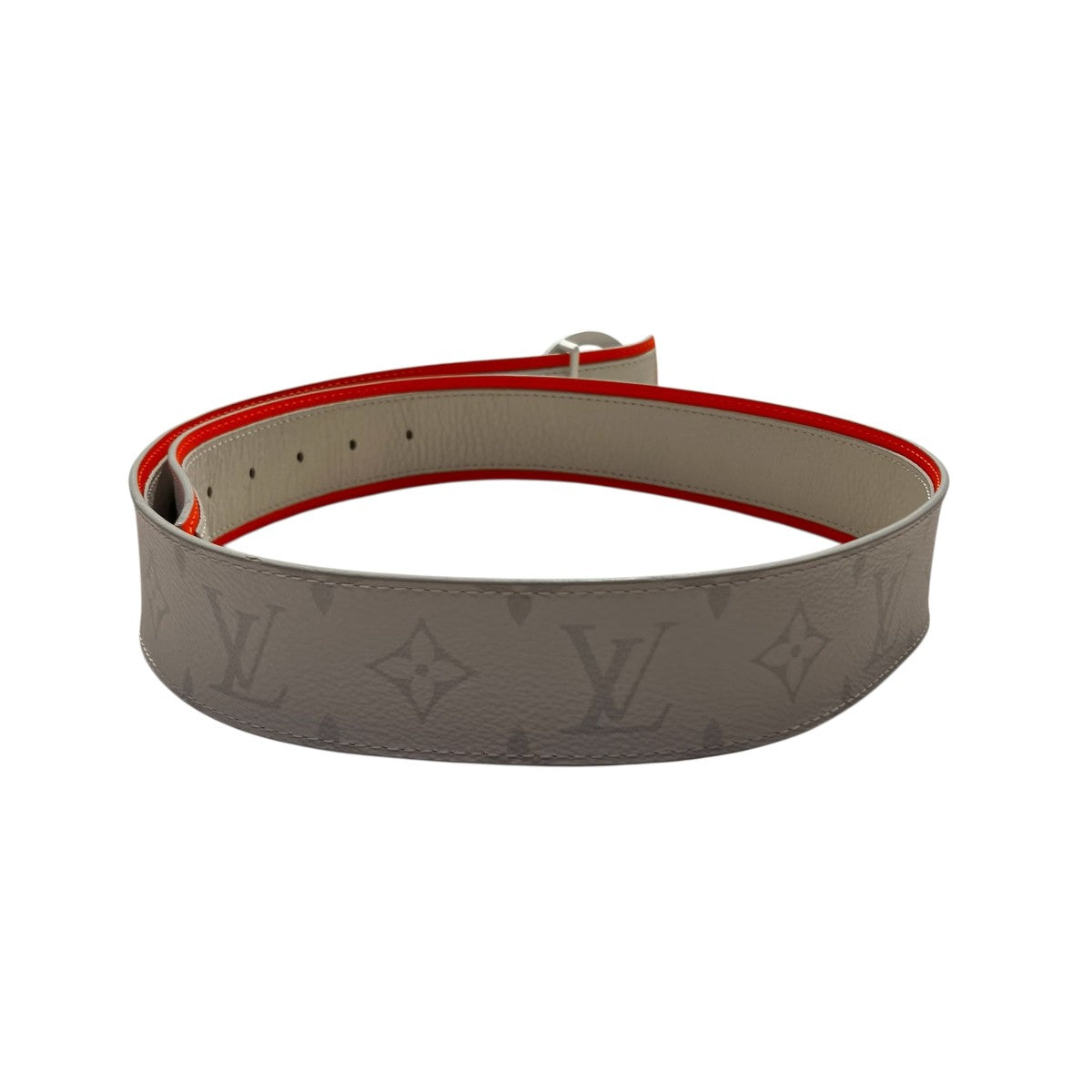 Louis Vuitton LV Circle Belt Orange White - Pre-owned