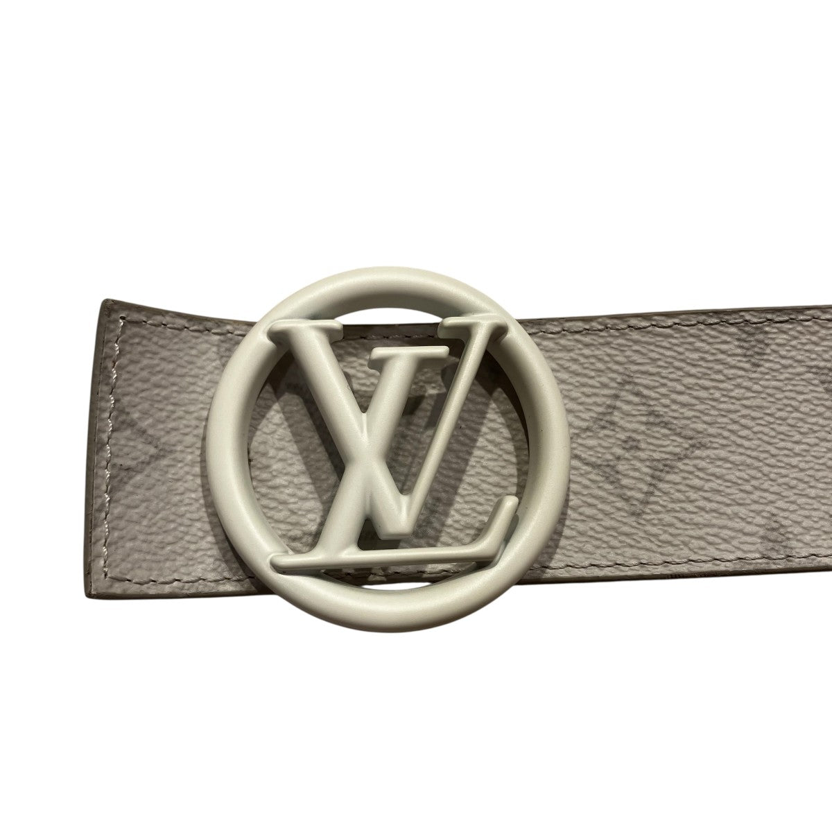 Louis Vuitton LV Circle Belt Orange White - Pre-owned