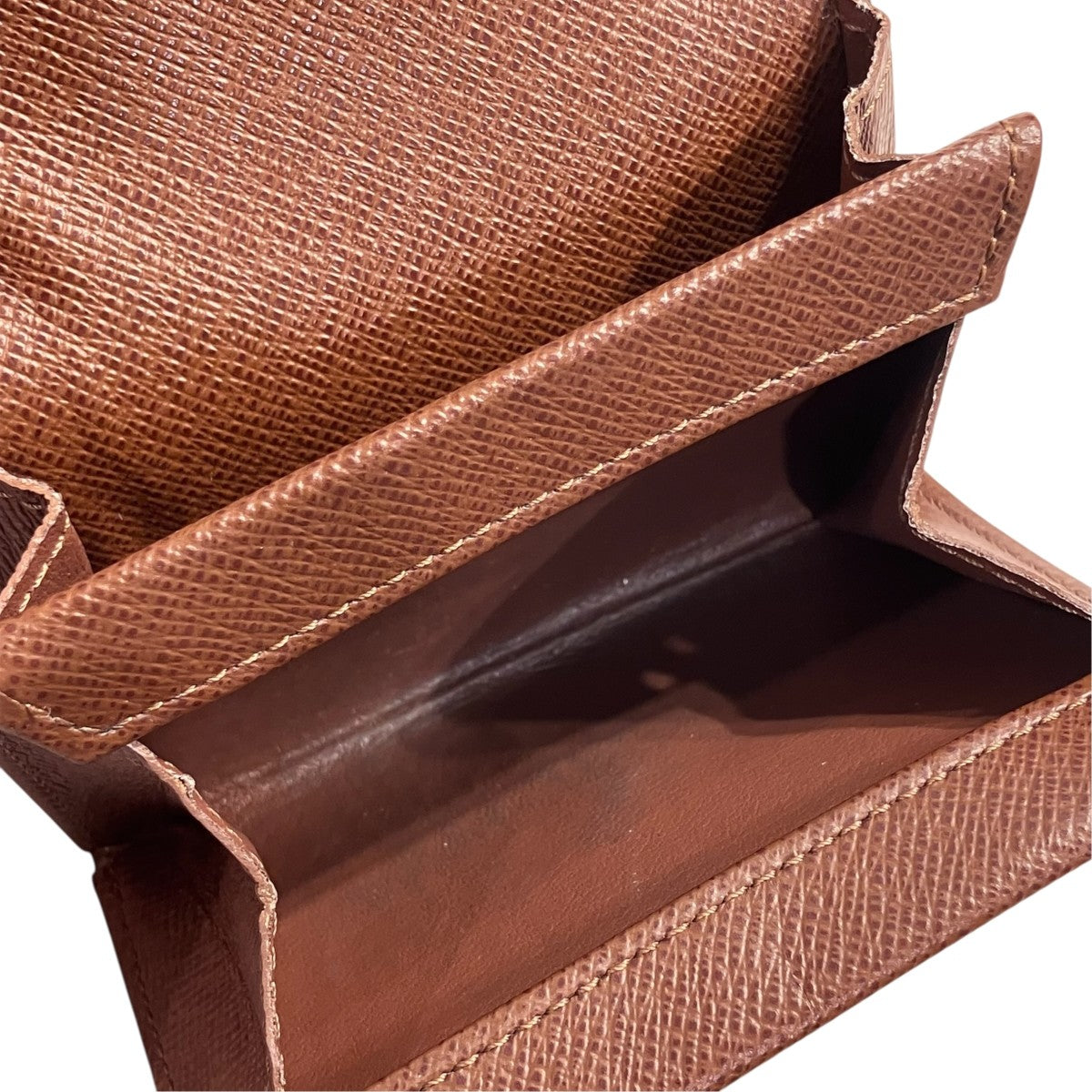 Louis Vuitton Portomonepla Coin Purse Brown - Pre-owned