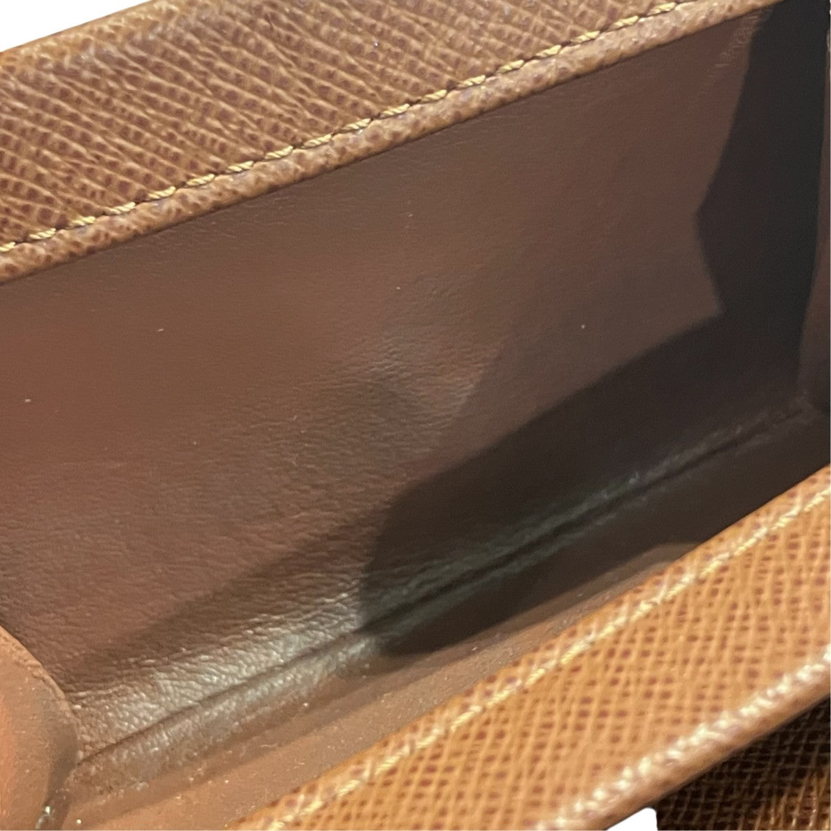 Louis Vuitton Portomonepla Coin Purse Brown - Pre-owned