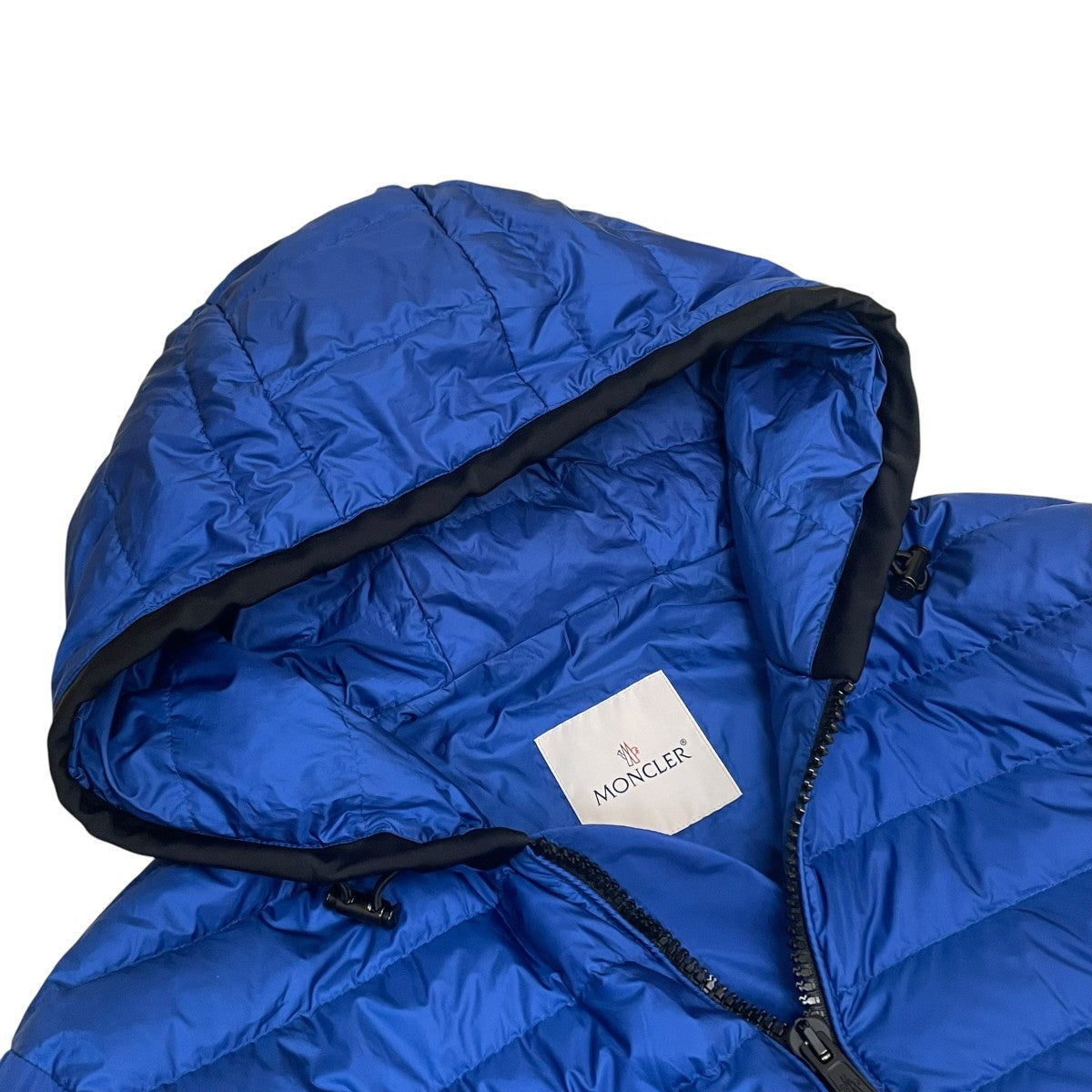 Moncler x Off-White Tablier Down Jacket Blue - Pre-owned