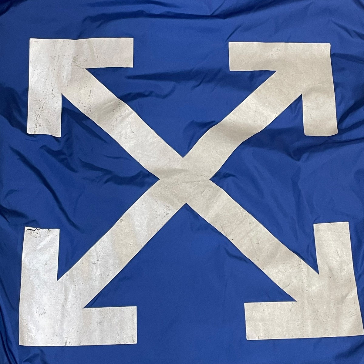 Moncler x Off-White Tablier Down Jacket Blue - Pre-owned