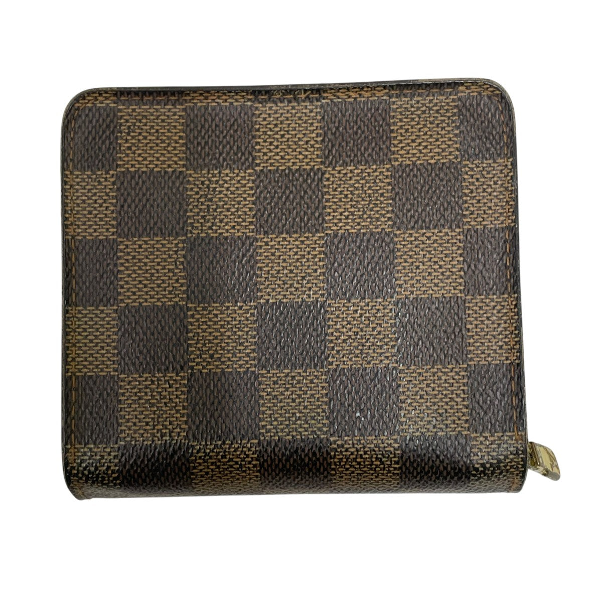 Louis Vuitton Compact Zip Bifold Wallet Brown - Pre-owned